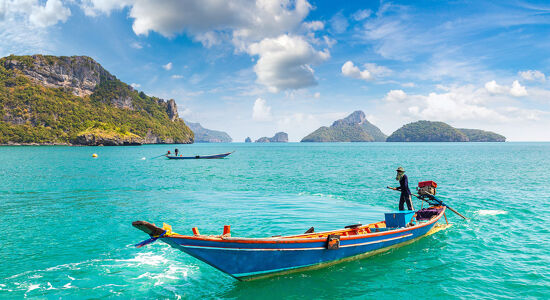 Ang Thong National Park Boats